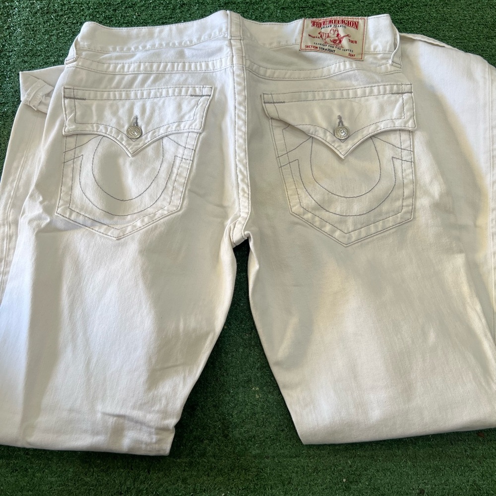 True Religion Classic White Denim